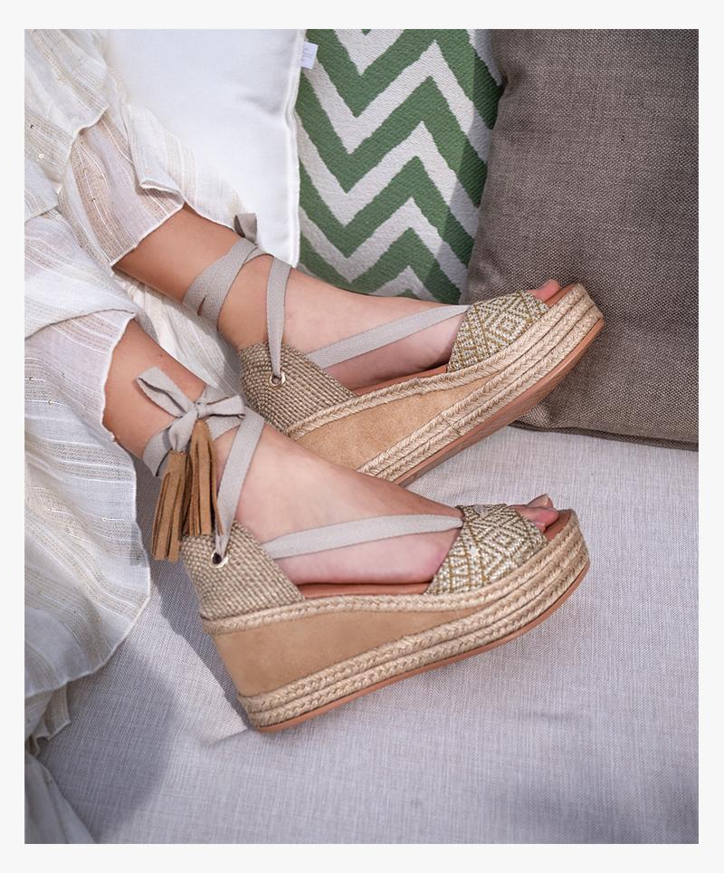 Sandalia Frida - camel