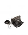 Fringed belt pouch Ibiza 3 in 1 black