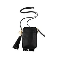 Smartphone bag Madrid / flecos - black