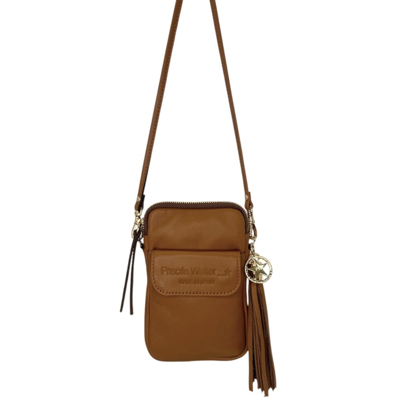 Smartphone bag Madrid - cuero