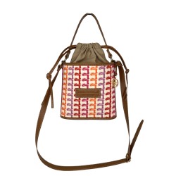 Sienna bag embroidery fucsia/rojo