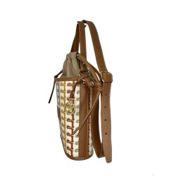 Sienna bag embroidery verde/mostaza