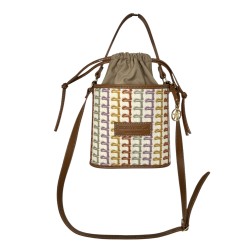 Sienna bag embroidery verde/mostaza