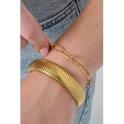 Pulsera cadena acero