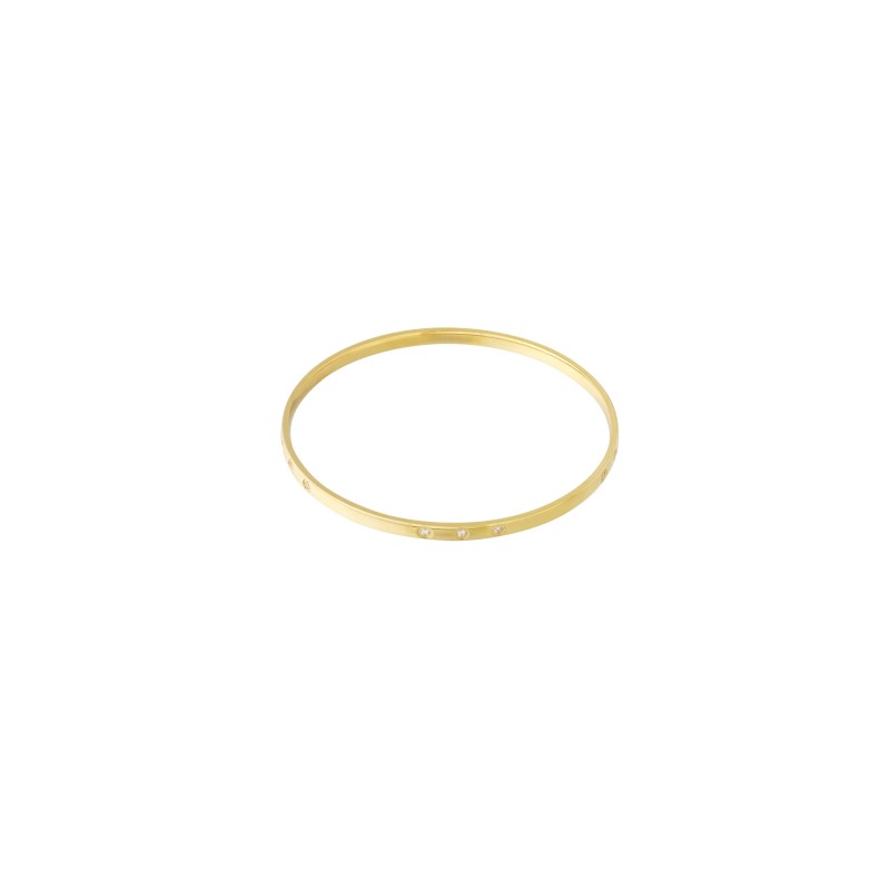 Pulsera acero con piedras