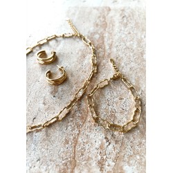 Pulsera cadena acero