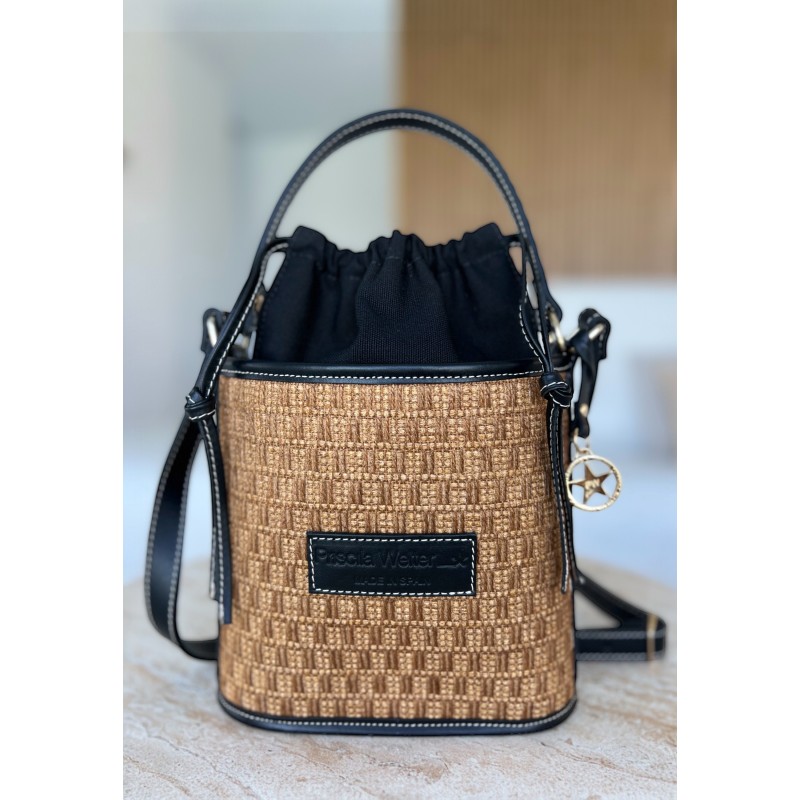 Sienna bag Rafia Black