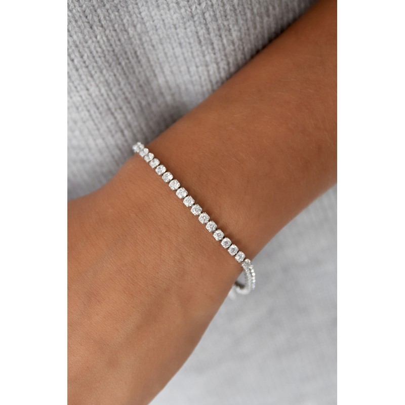Pulsera estilo diamantes