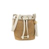 Bolso rafia/piel Adri
