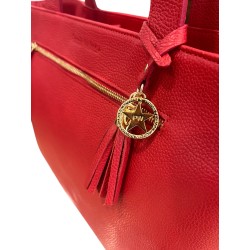 SASHA SHOPPING BAG RED