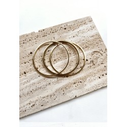 Pulsera triple aros/acero