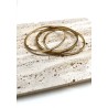 Pulsera triple aros/acero