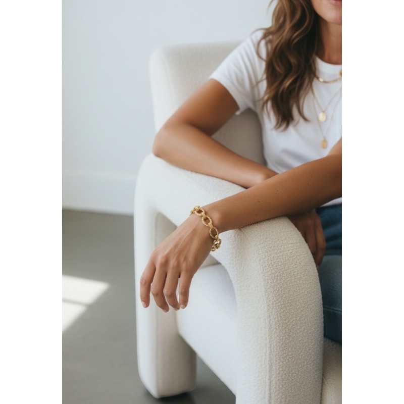 Pulsera acero Martina