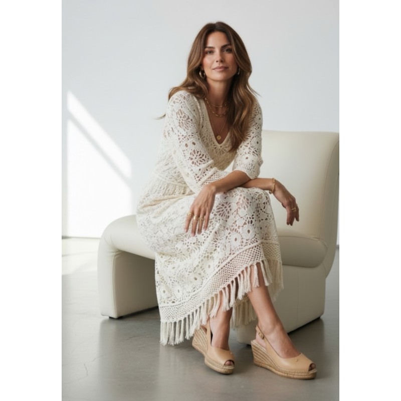 Camila sandal T.7 beige