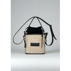 Sienna bag rafia black