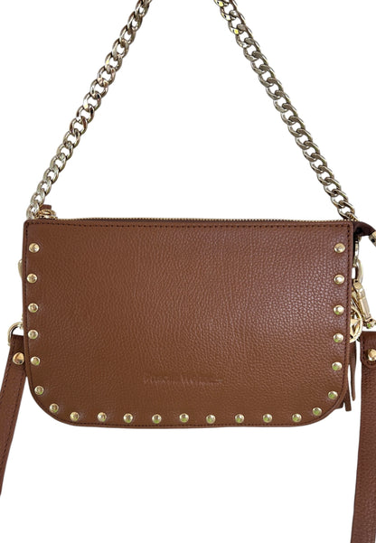 Lea bag brown