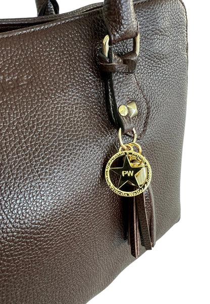 Gala bag coffee brown