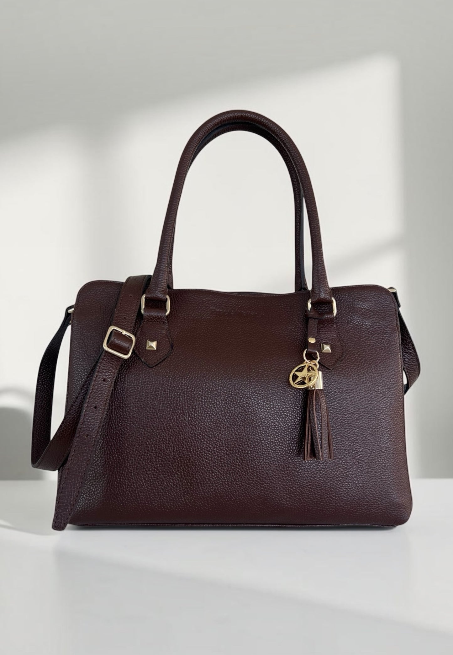 Gala bag coffee brown