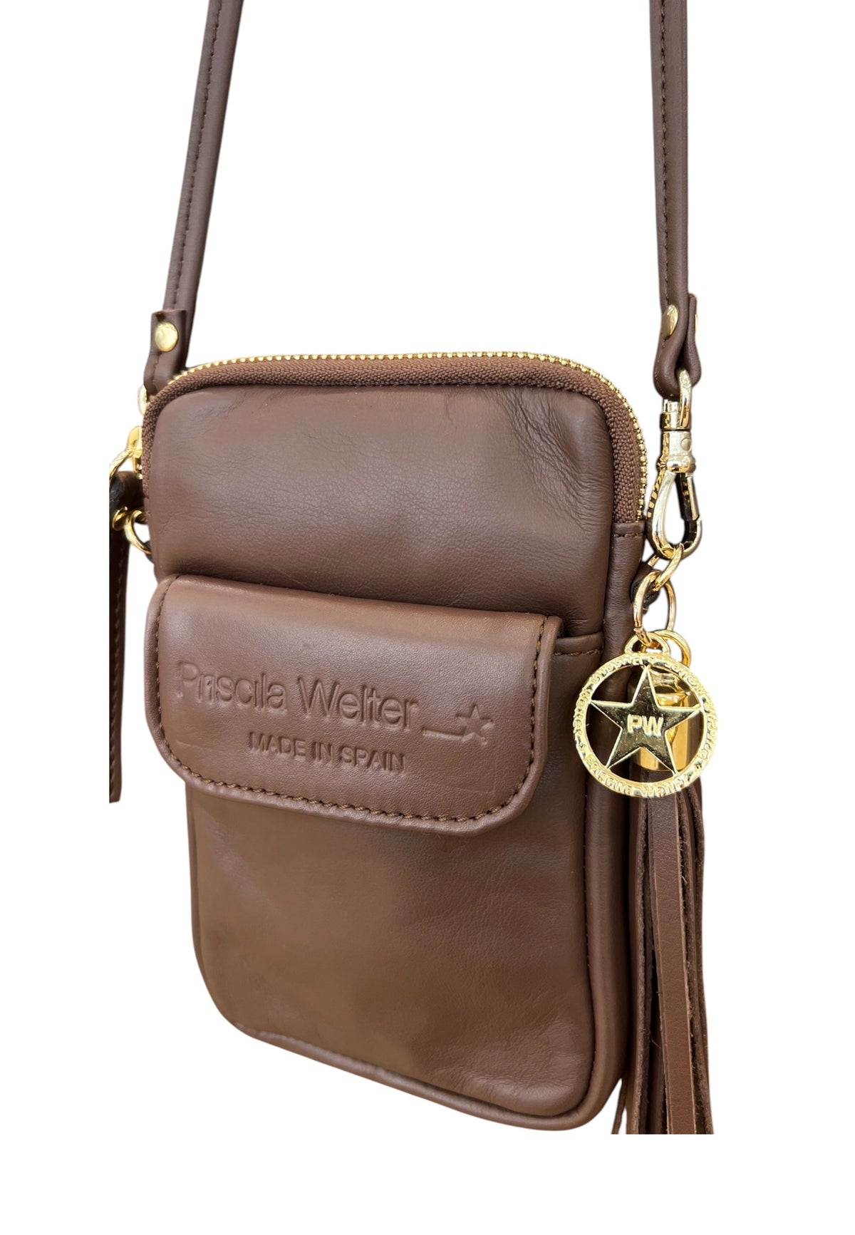Smartphone bag Madrid marrón