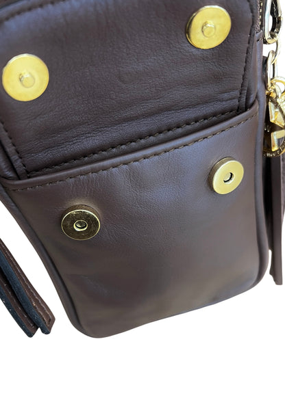 Smartphone bag Madrid marrón