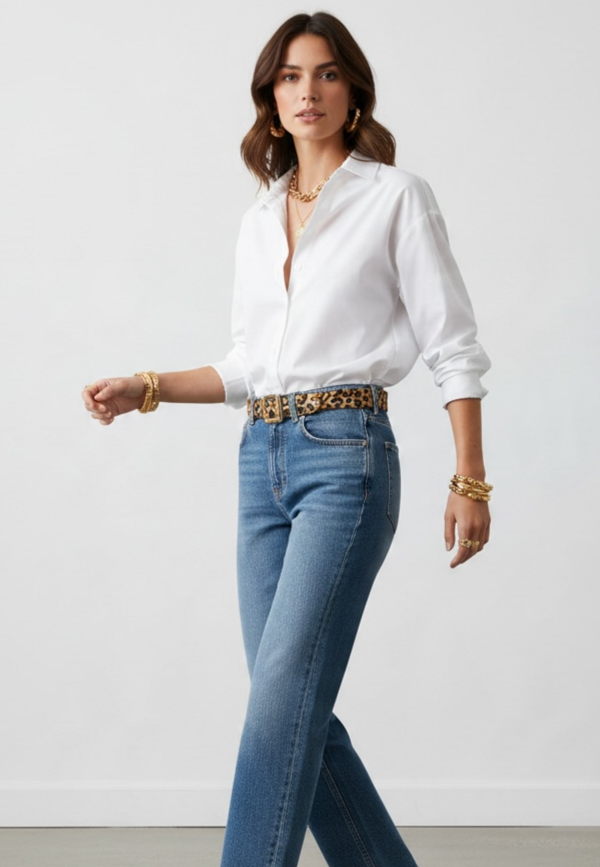 Kelly belt leopard