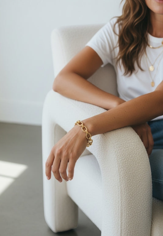 Pulsera acero Martina