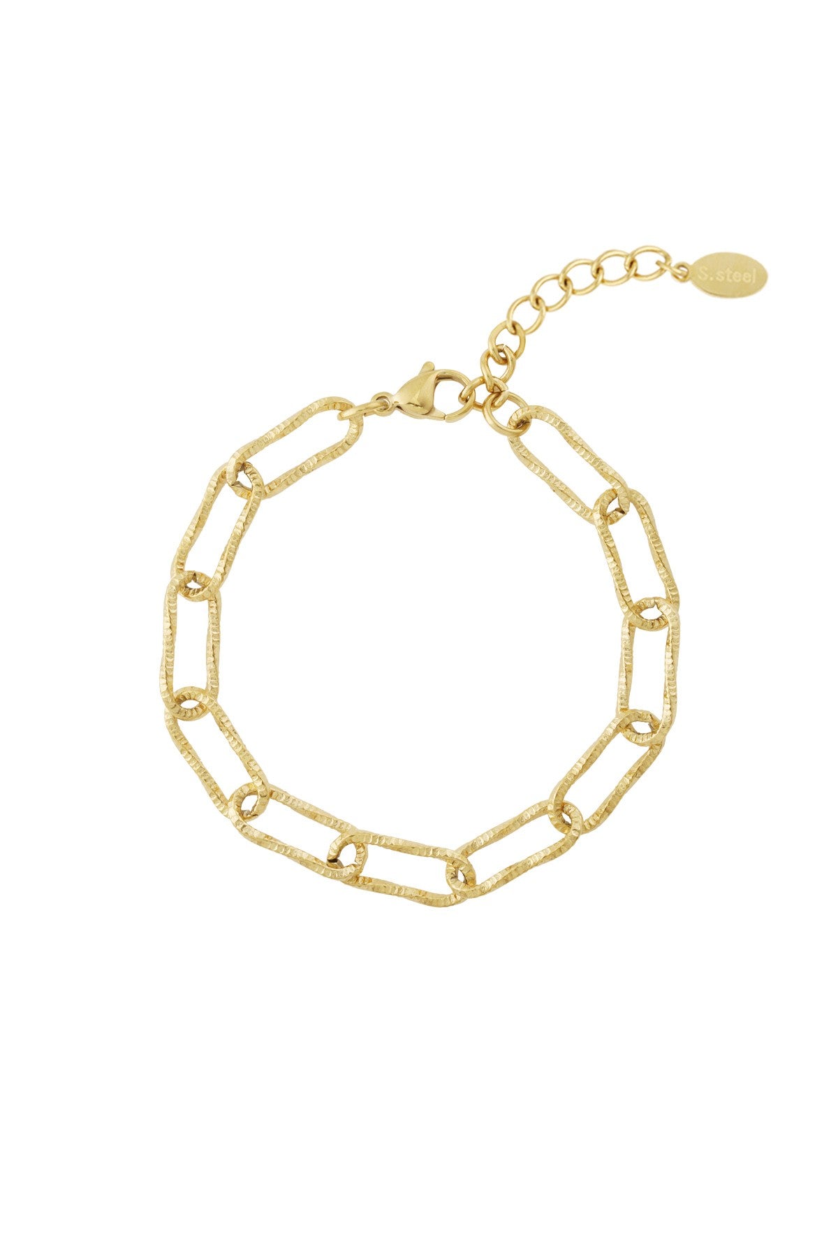 Pulsera cadena acero