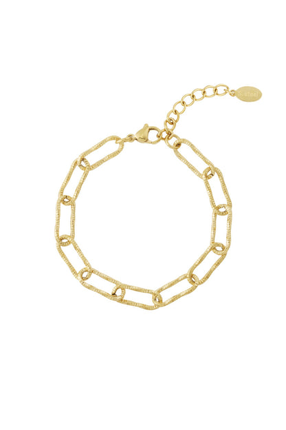 Pulsera cadena acero