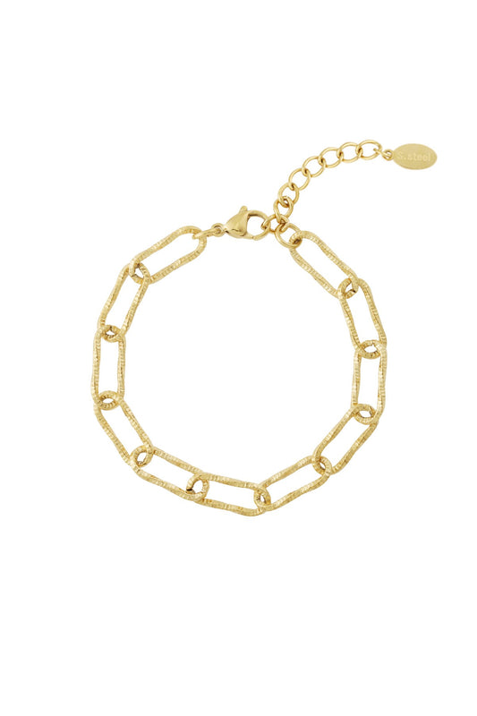 Pulsera cadena acero