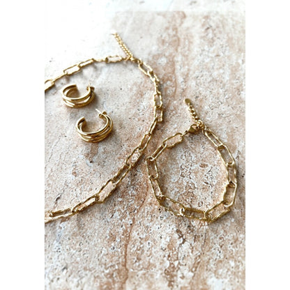 Pulsera cadena acero