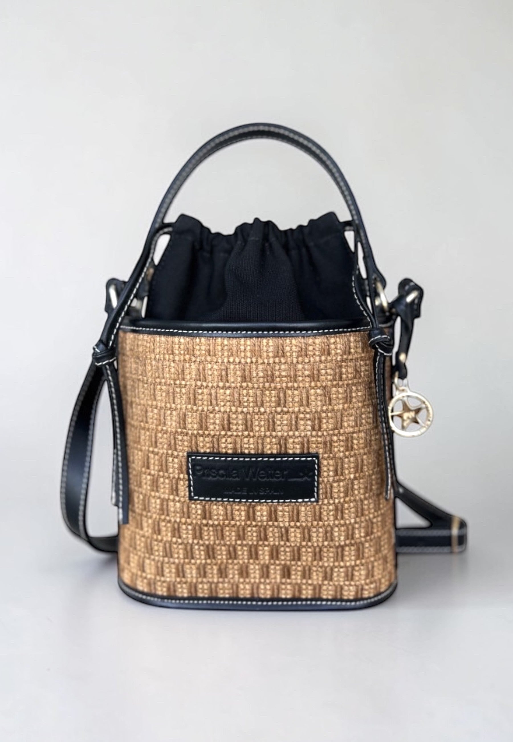 Sienna bag Rafia Black