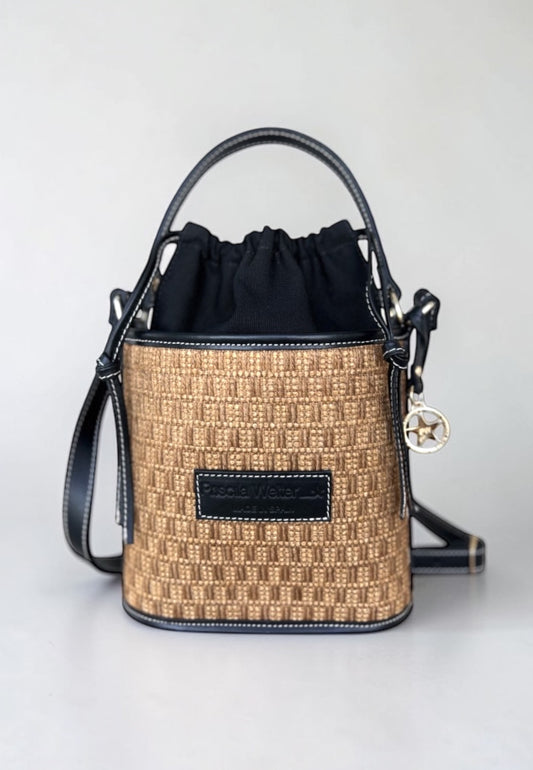 Sienna bag Rafia Black