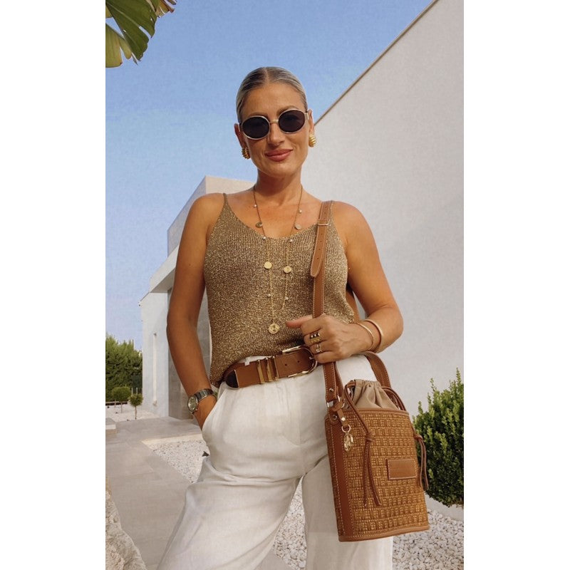 Sienna bag Rafia Black