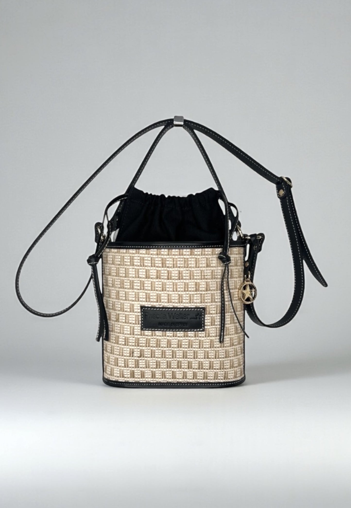 Sienna bag rafia black