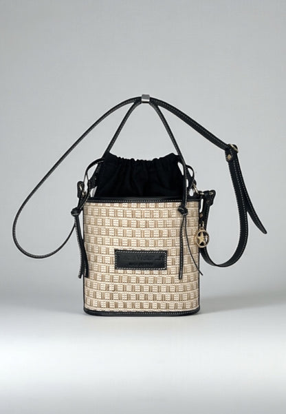 Sienna bag rafia black