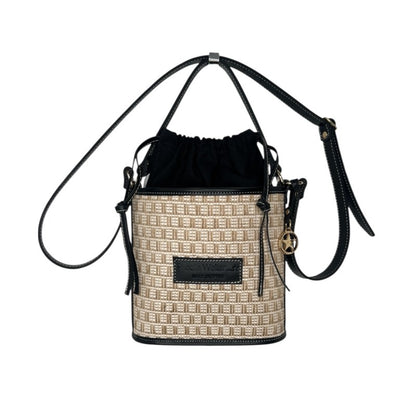 Sienna bag rafia black