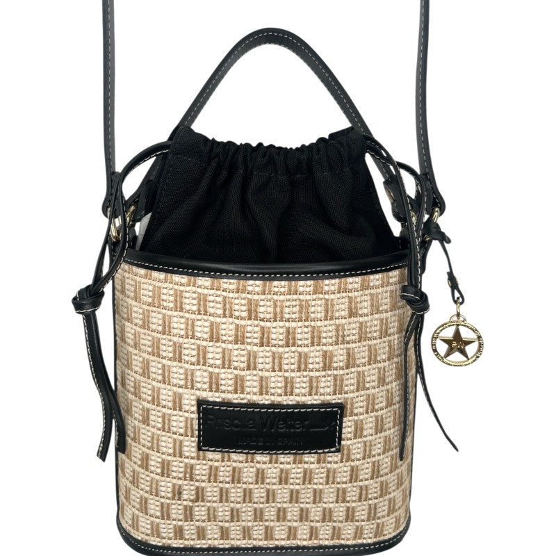 Sienna bag rafia black