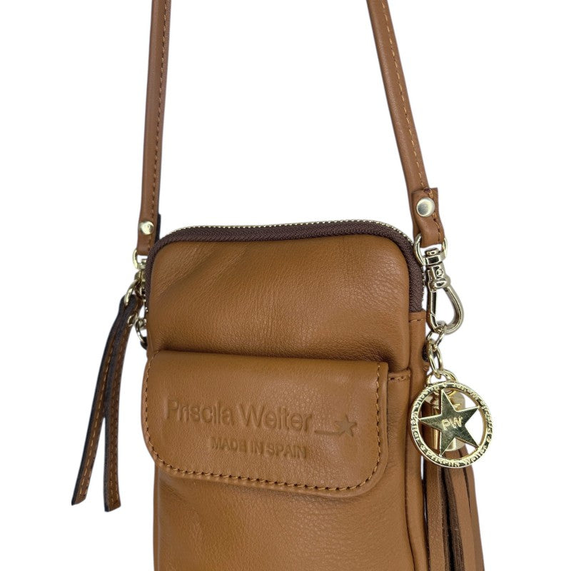 Smartphone bag Madrid - cuero